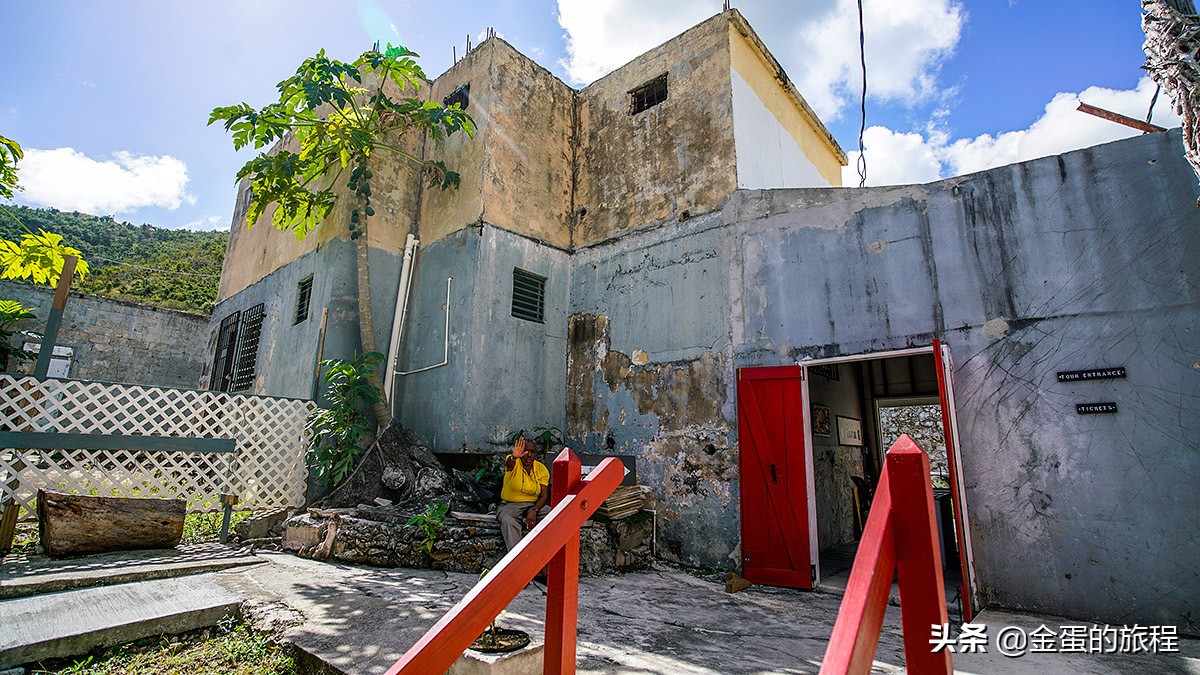 加勒比海上的处女群岛，这是童话海盗“金银岛”故事发源地