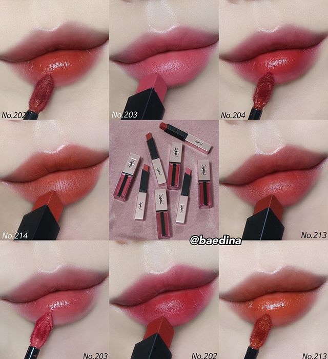 泫雅同款ysl唇釉612号,泫雅口红色号是什么颜色