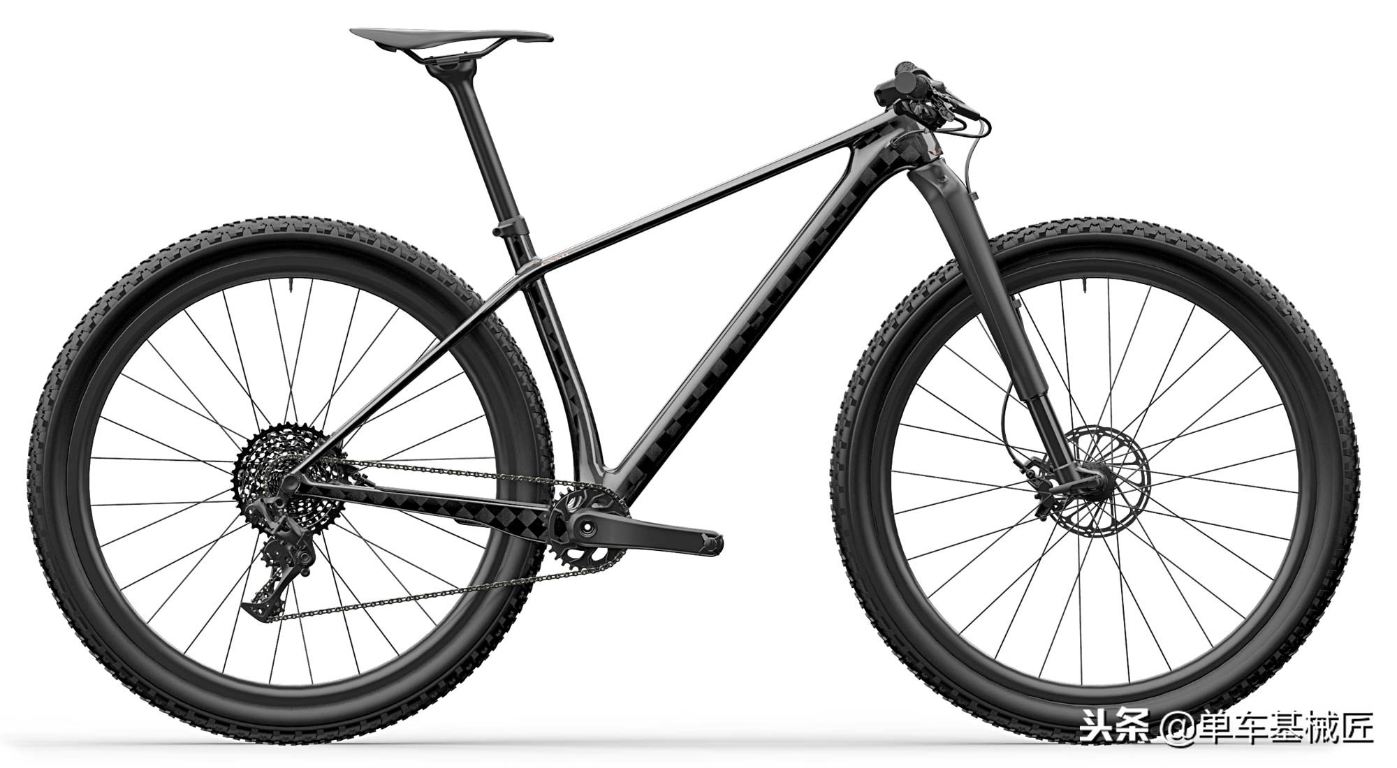 不偷奸不耍滑:实实在在的790g山地车车架,竟然还包含了桶轴