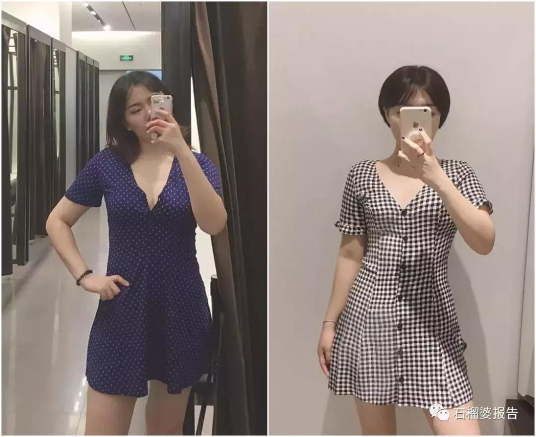 穿上它就不需要P图,这条短袖连衣裙真实爱上