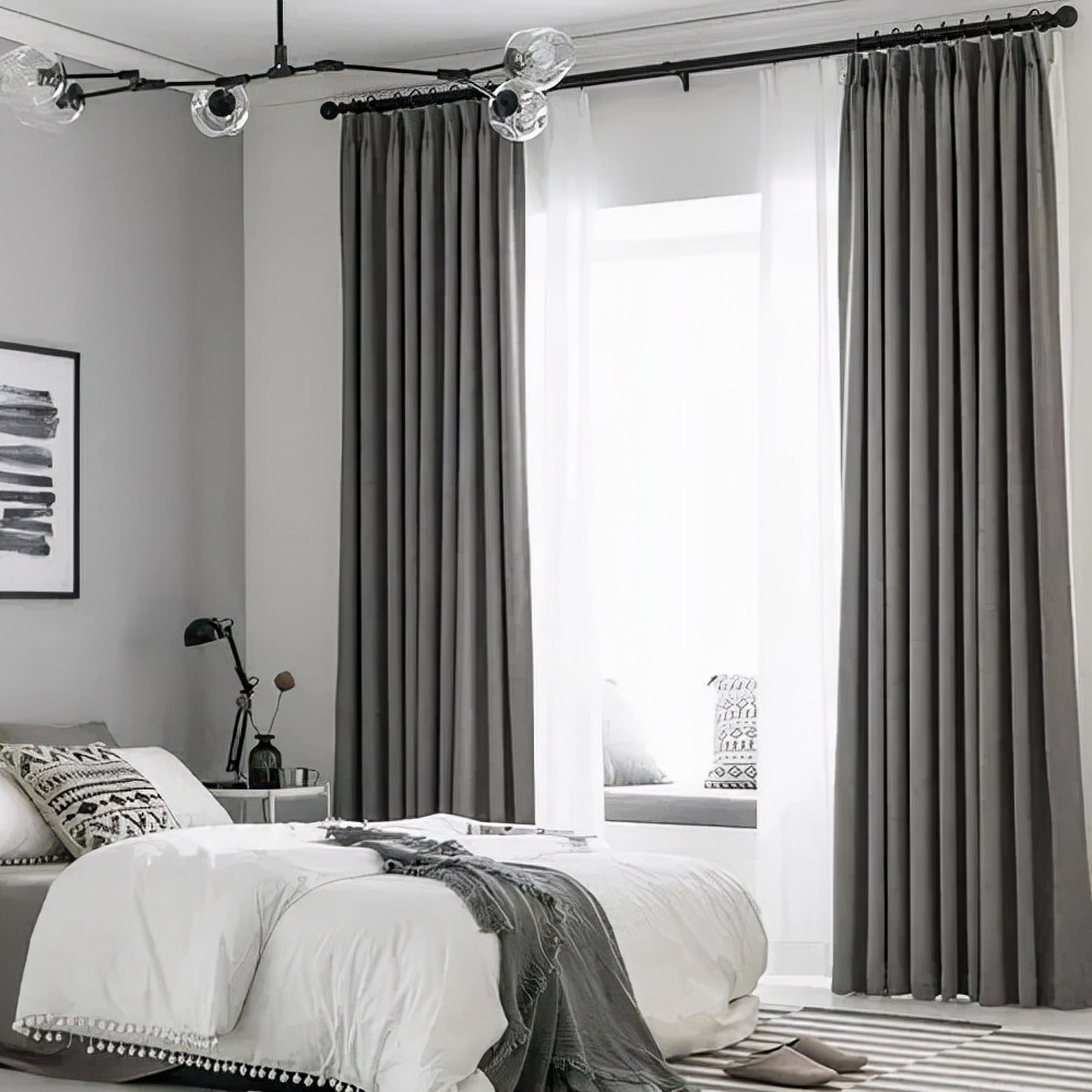 卧室窗帘选什么材质经济实惠,家装用什么颜色窗帘最好