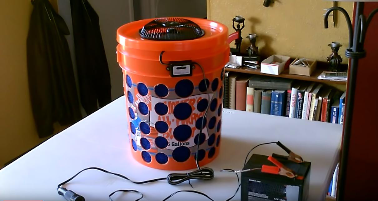 自己制作大功率空气净化器,用塑料瓶做空气净化器