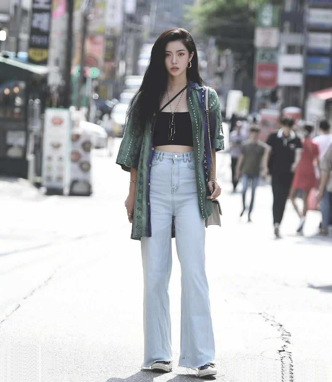 韩国风穿搭夏天推荐,简约清爽的韩系夏日穿搭dailylook