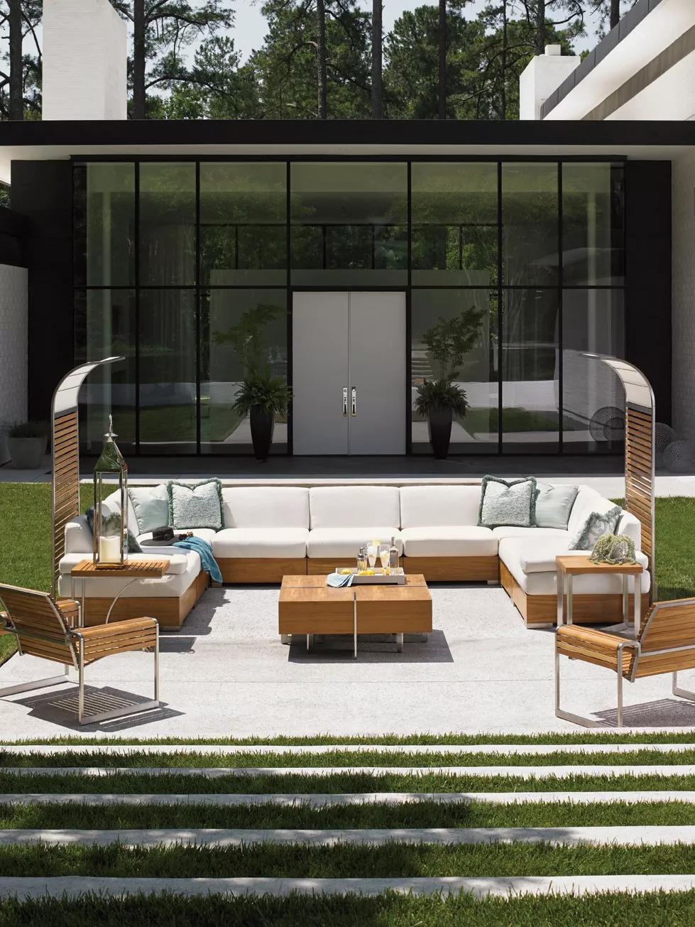 家具花园户外庭院,适合庭院的禅意家具