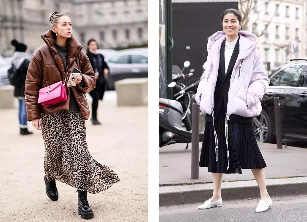 早春羽绒服穿搭又暖又时髦,轻薄羽绒服早春款