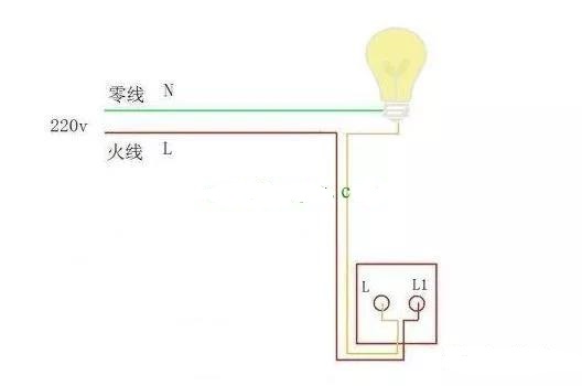 零线有电压led灯微亮解决方法,电气指示灯变暗是怎么回事