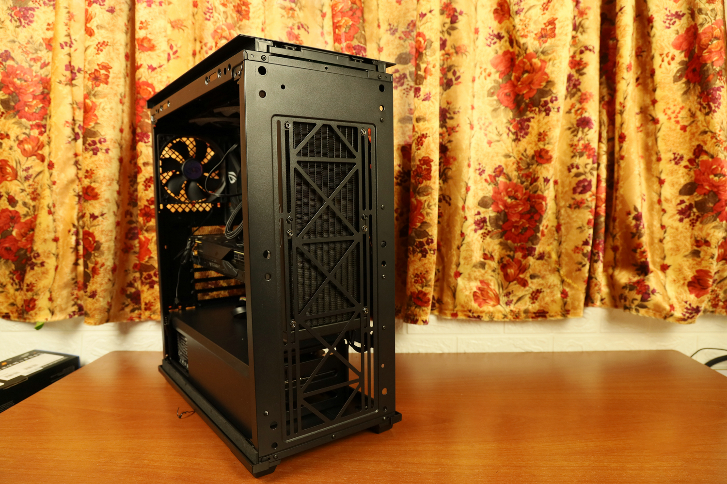 九州风神玄冰50机箱装机体验,九州风神460机箱