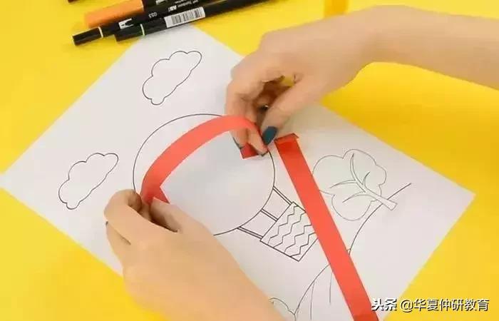 气球创意手工制作,创意手工气球印画