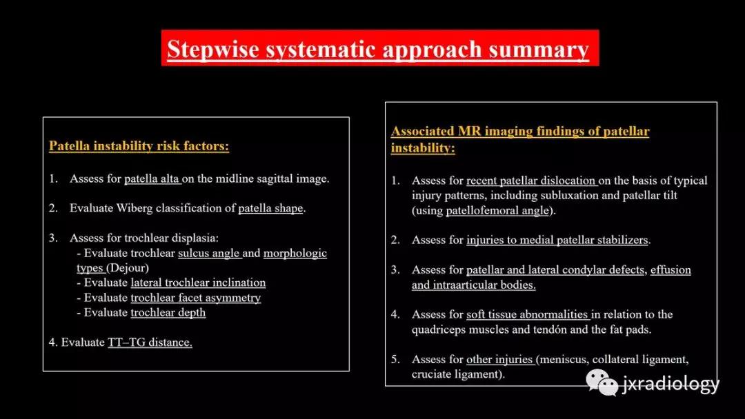 髌股关节失常磁共振看什么,髌股关节混乱的影像评估