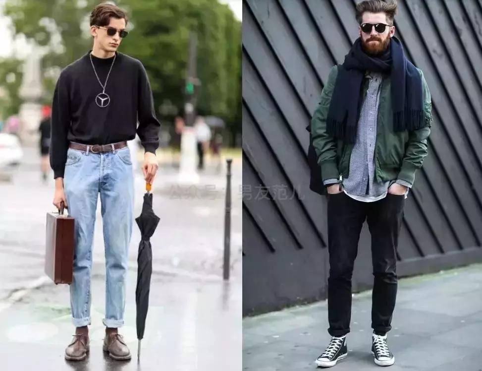 怎么穿显高显瘦男生学生,个子矮的男生怎么穿显高