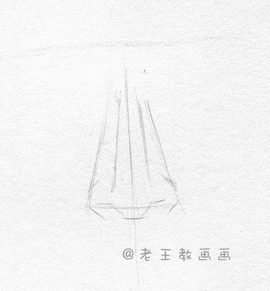 眼睛嘴巴鼻子怎么画简单又漂亮,怎么画鼻子更好看