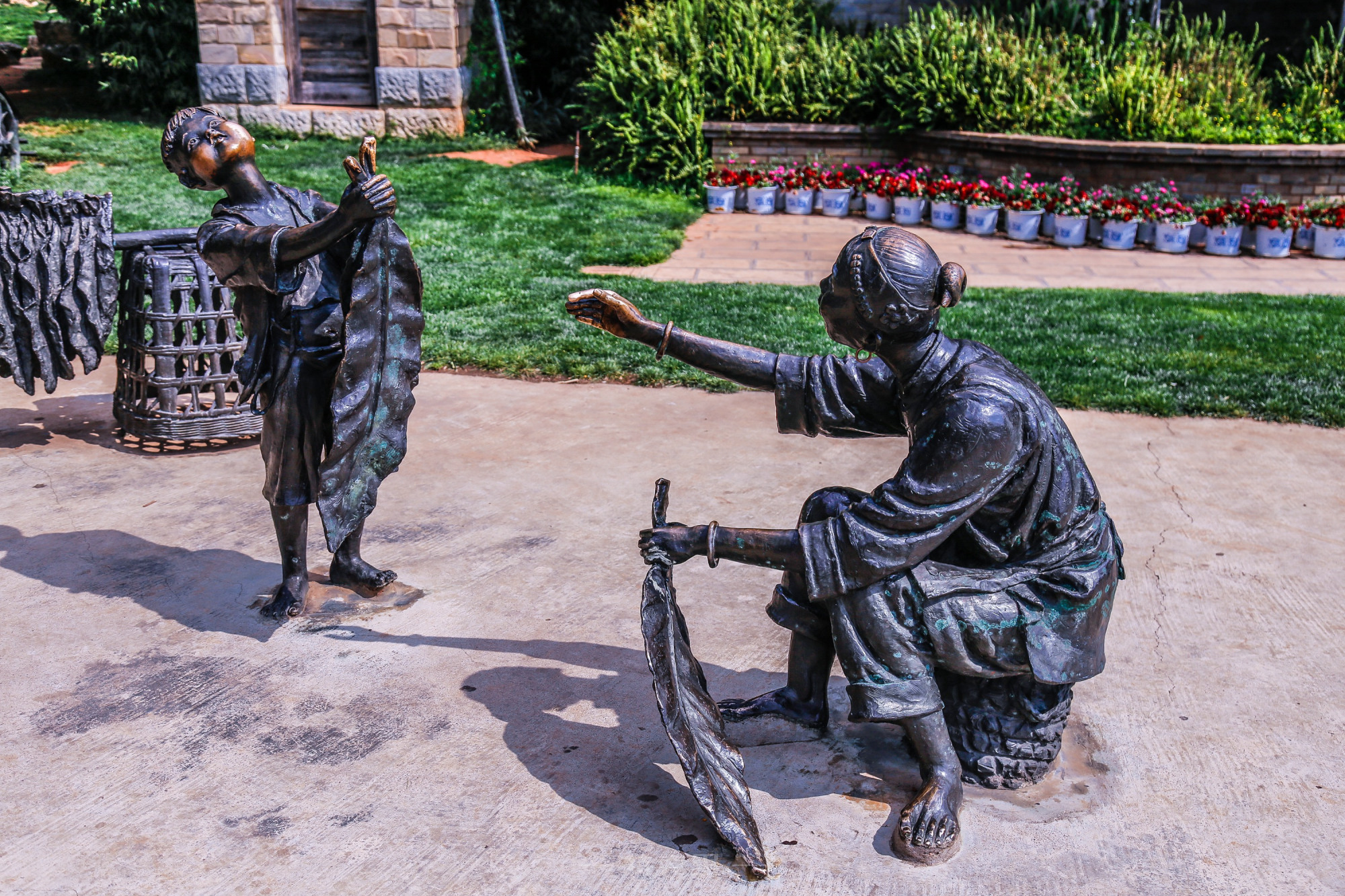 云南玉溪红塔山烟事博物馆拍摄地,云南一座山