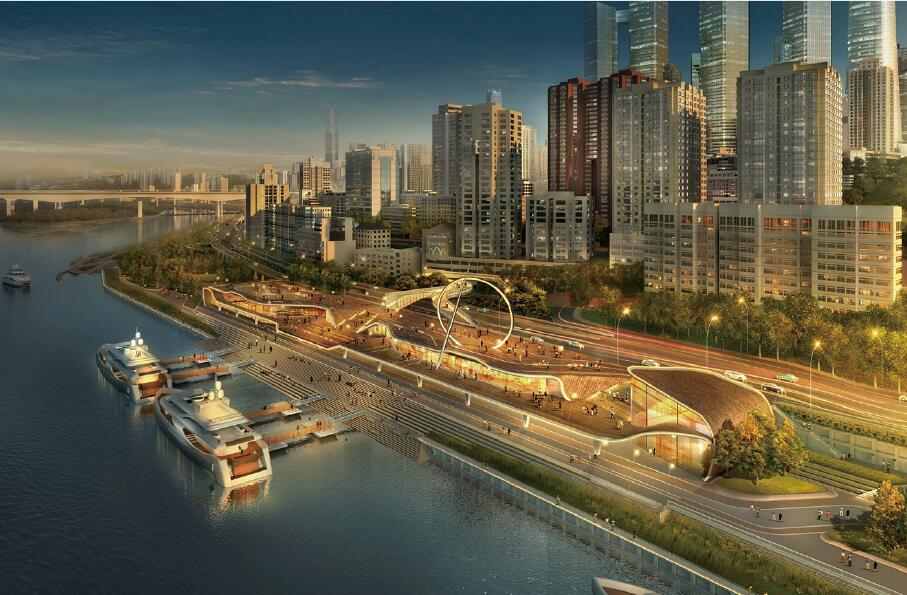 重庆渝中区长滨路滨江产业带策划与研究