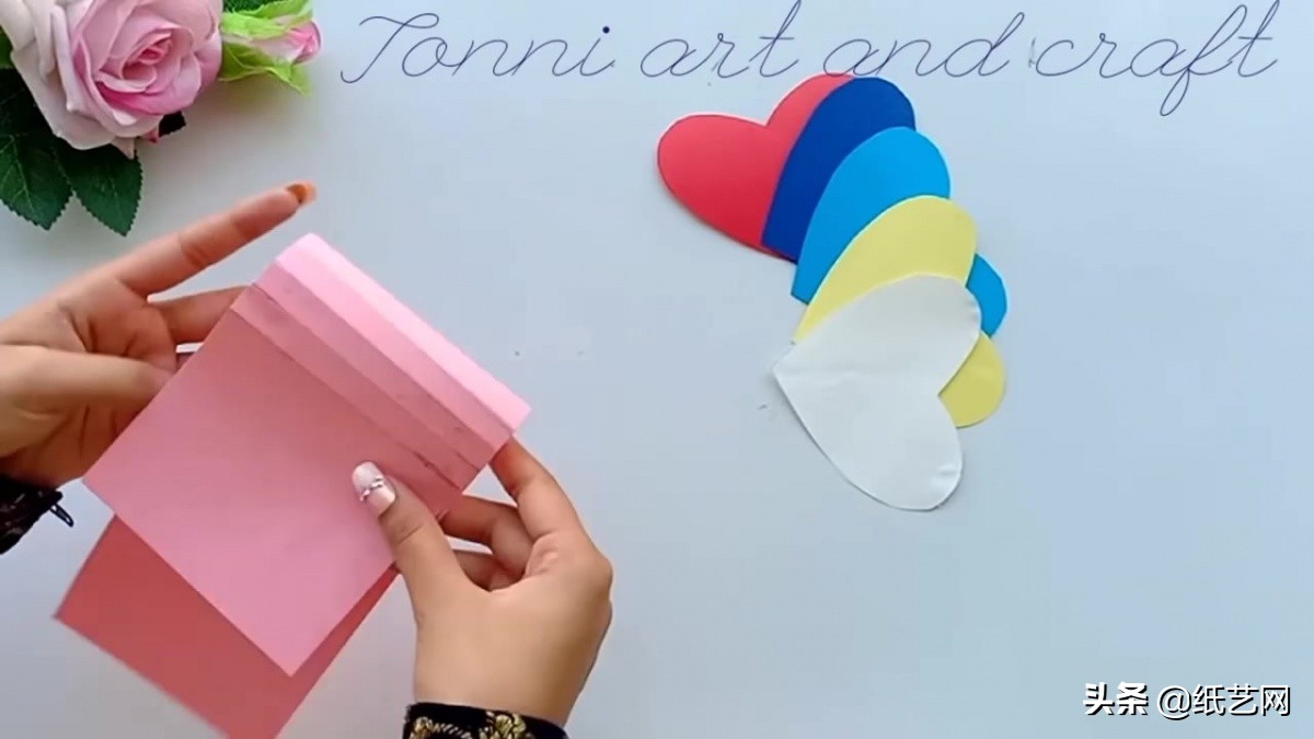 新年贺卡用卡纸还是彩纸,一看就会的超简单手工新年贺卡