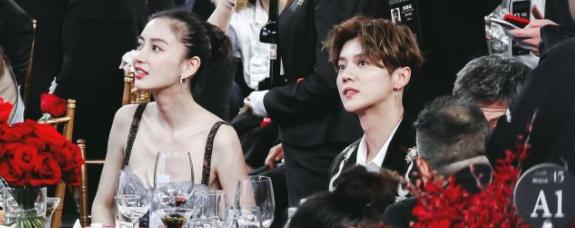 李菲儿黄晓明同框,黄晓明李菲儿以前同框