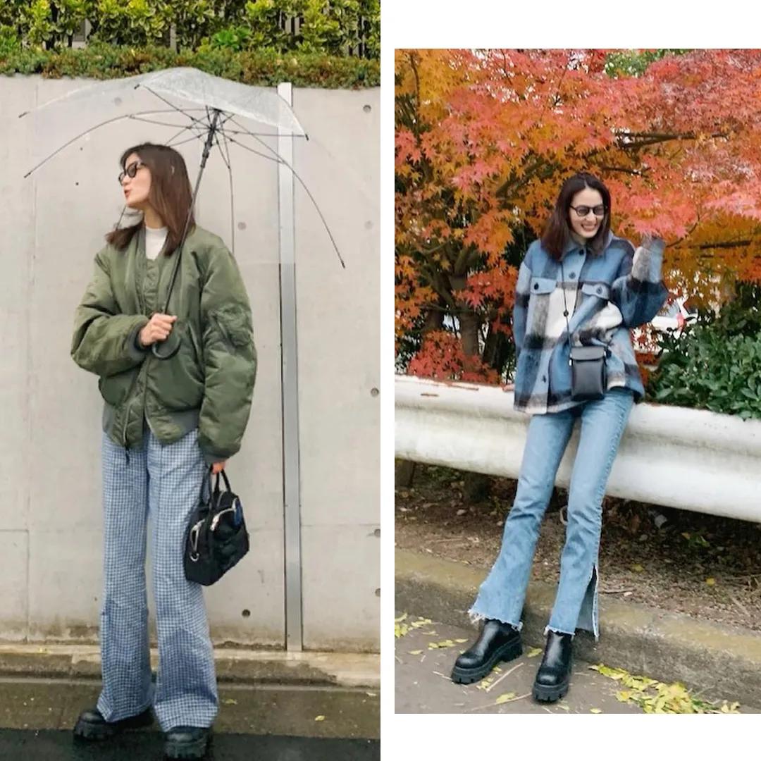 27套实用冬季日常穿搭,日本冬季流行穿搭