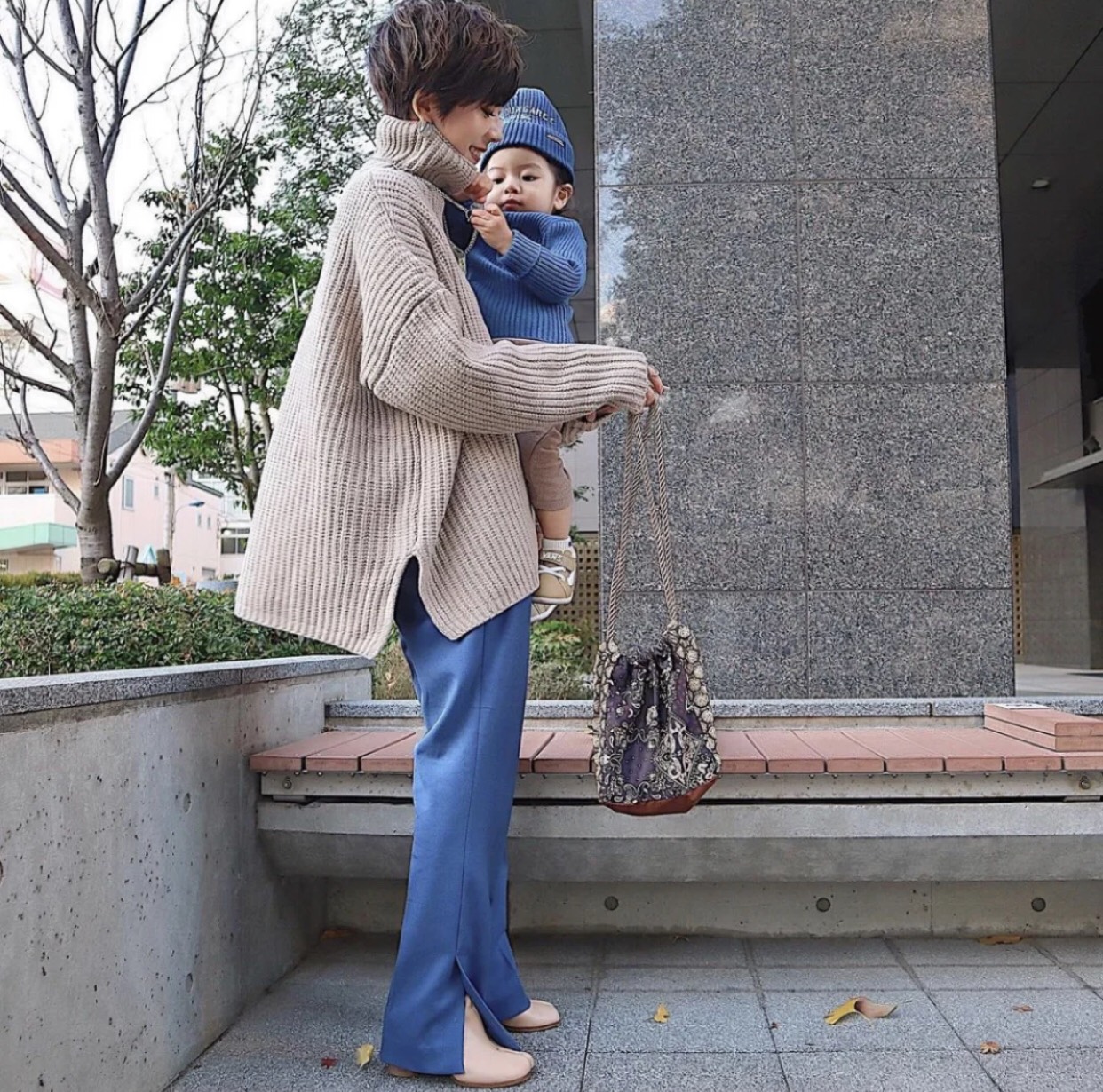 时尚辣妈们要学会穿亲子装,时尚辣妈就该这么穿