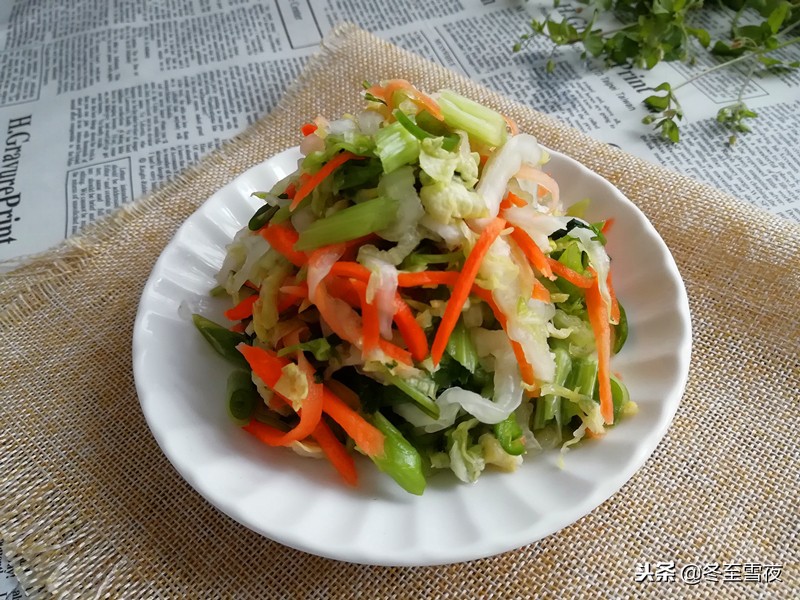 大白菜咸菜制作,东北大白菜做酸菜