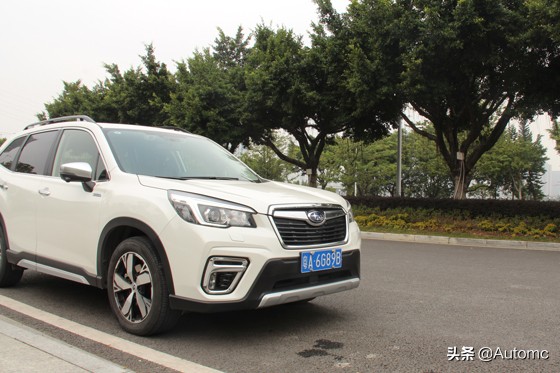 细节改变市场试驾全新森林人2.0i智擎旗航版