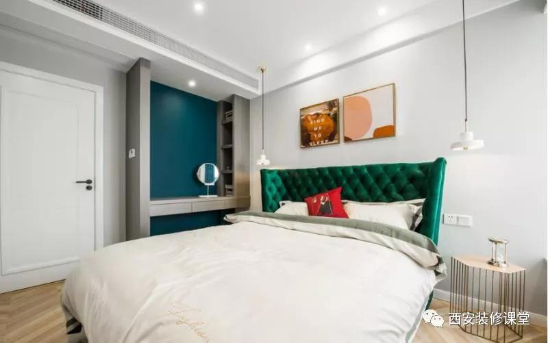 卧室放不下床头柜怎么办,卧室放不下床头柜6种形式搞定