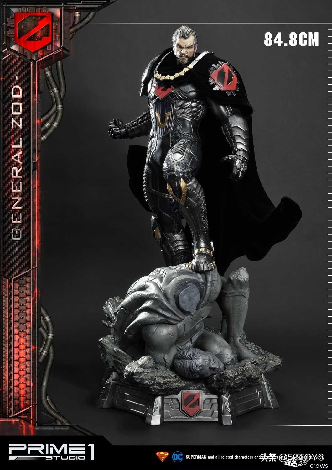 英雄还是暴君Prime1StudioDC佐德将军漫画版1/3雕像前瞻