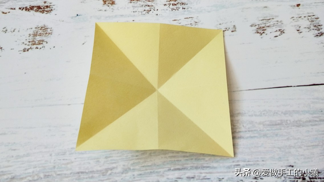 无限翻折纸教程图解,无限翻折纸万花筒一步步教程