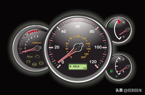 发动机的转速表是什么样,发动机的转速表图片是什么