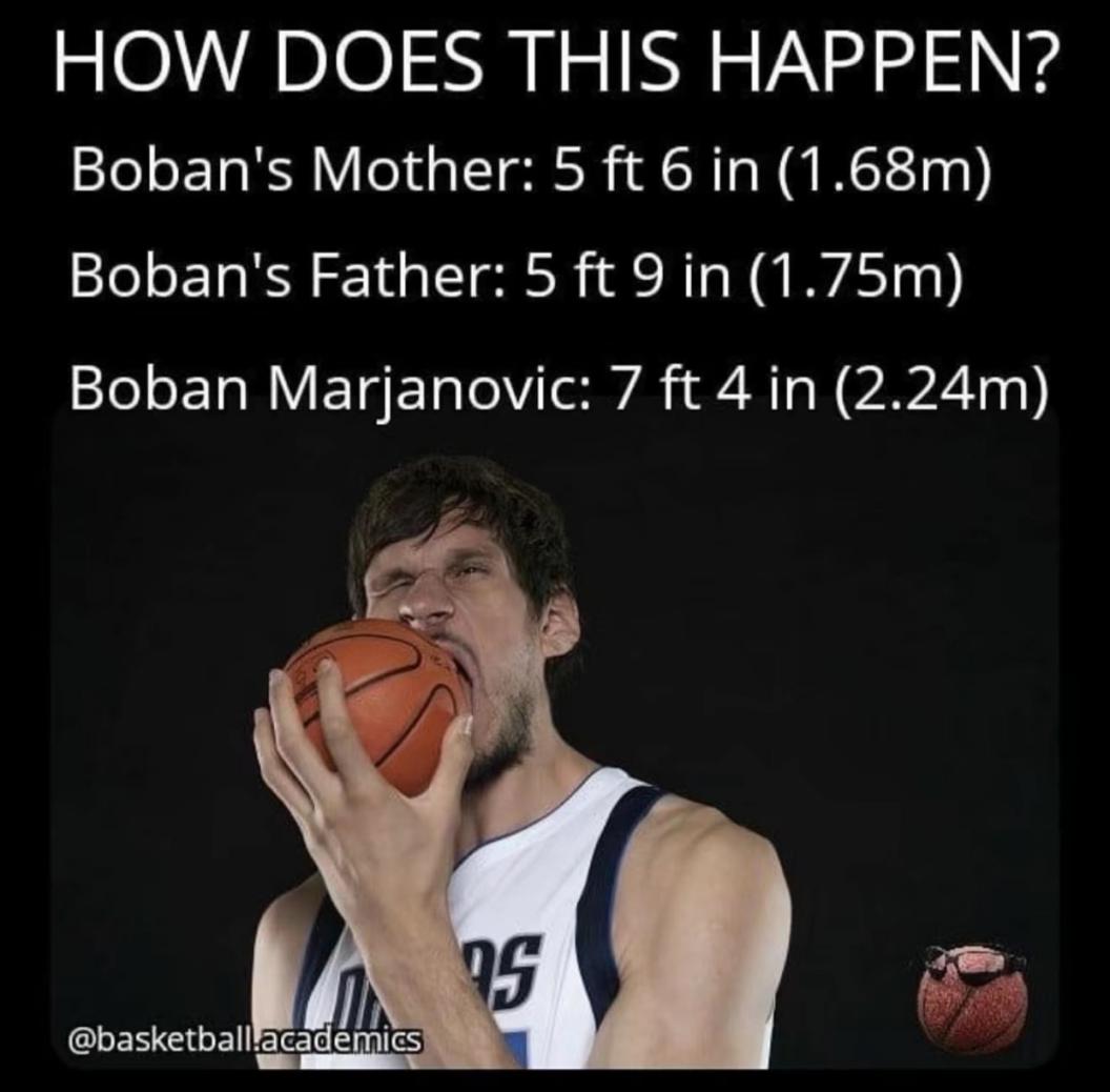 基因突变?比父母高出一个头!博班比父亲高49cm,书豪爸妈1米68