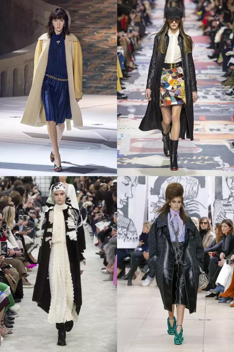 经典大衣的多种时髦穿法,裙摆大衣怎么穿好看