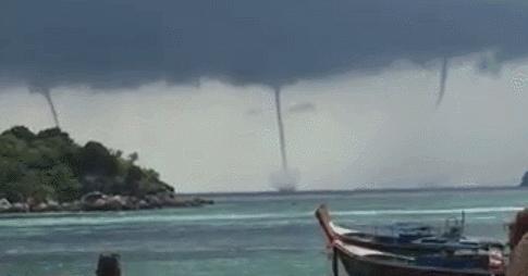 海陵岛龙吸水现象,海陵岛惊现龙吸水奇观