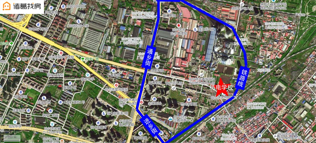 哈尔滨香一小学学区房,哈尔滨香坊区小区学区划分