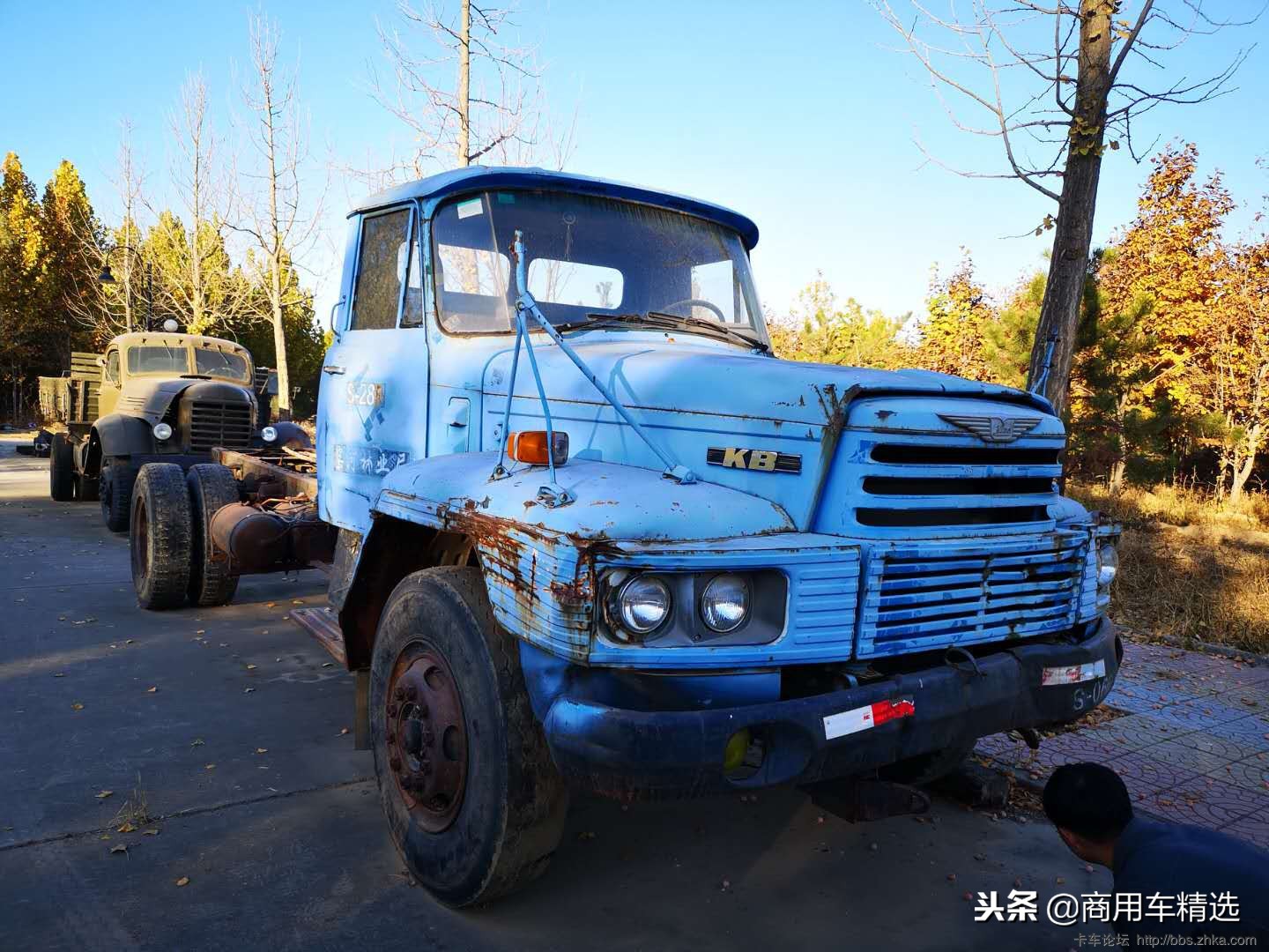 日野KB222型8吨载重汽车,一代经典日野卡车