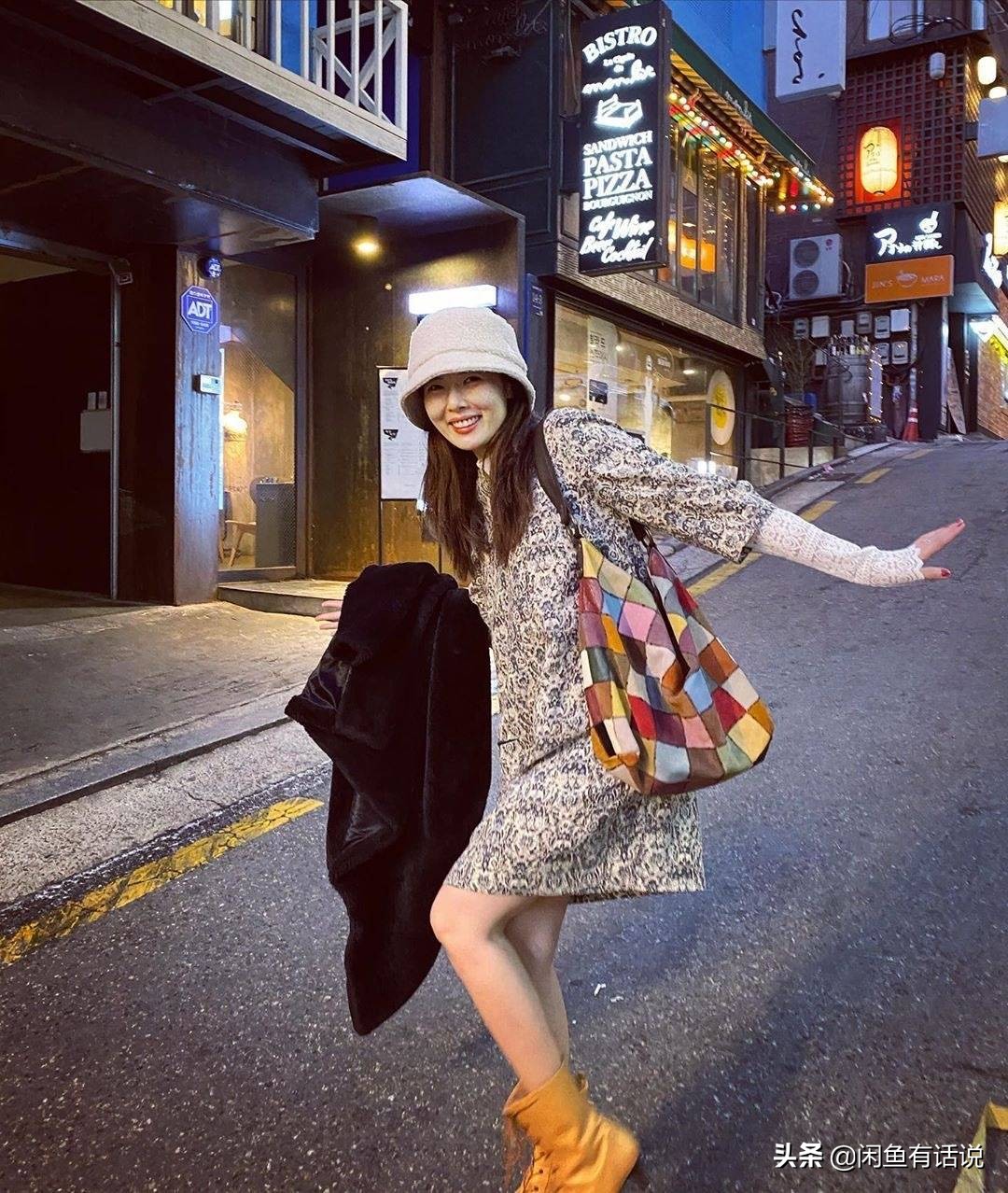 泫雅针织帽,最近很火的帽子简单大方