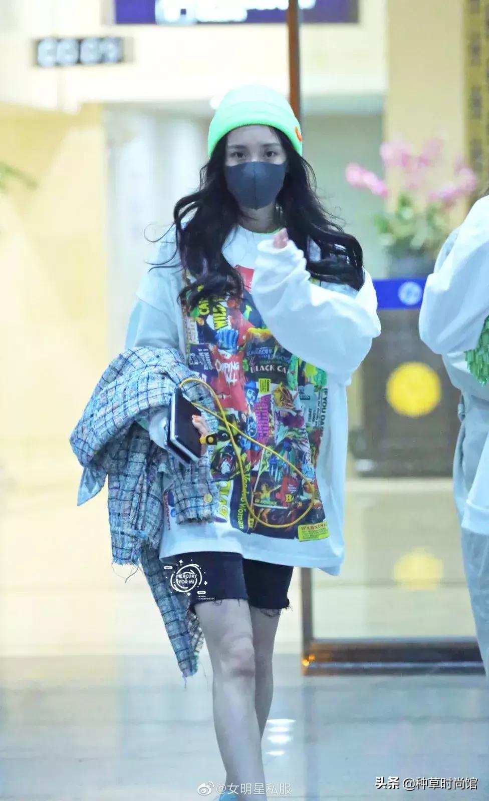 杨幂时尚穿搭太美,杨幂各种撩汉