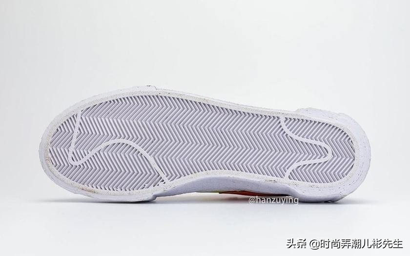 sacaixnikeblazerlow白橙,sacaixnike测评