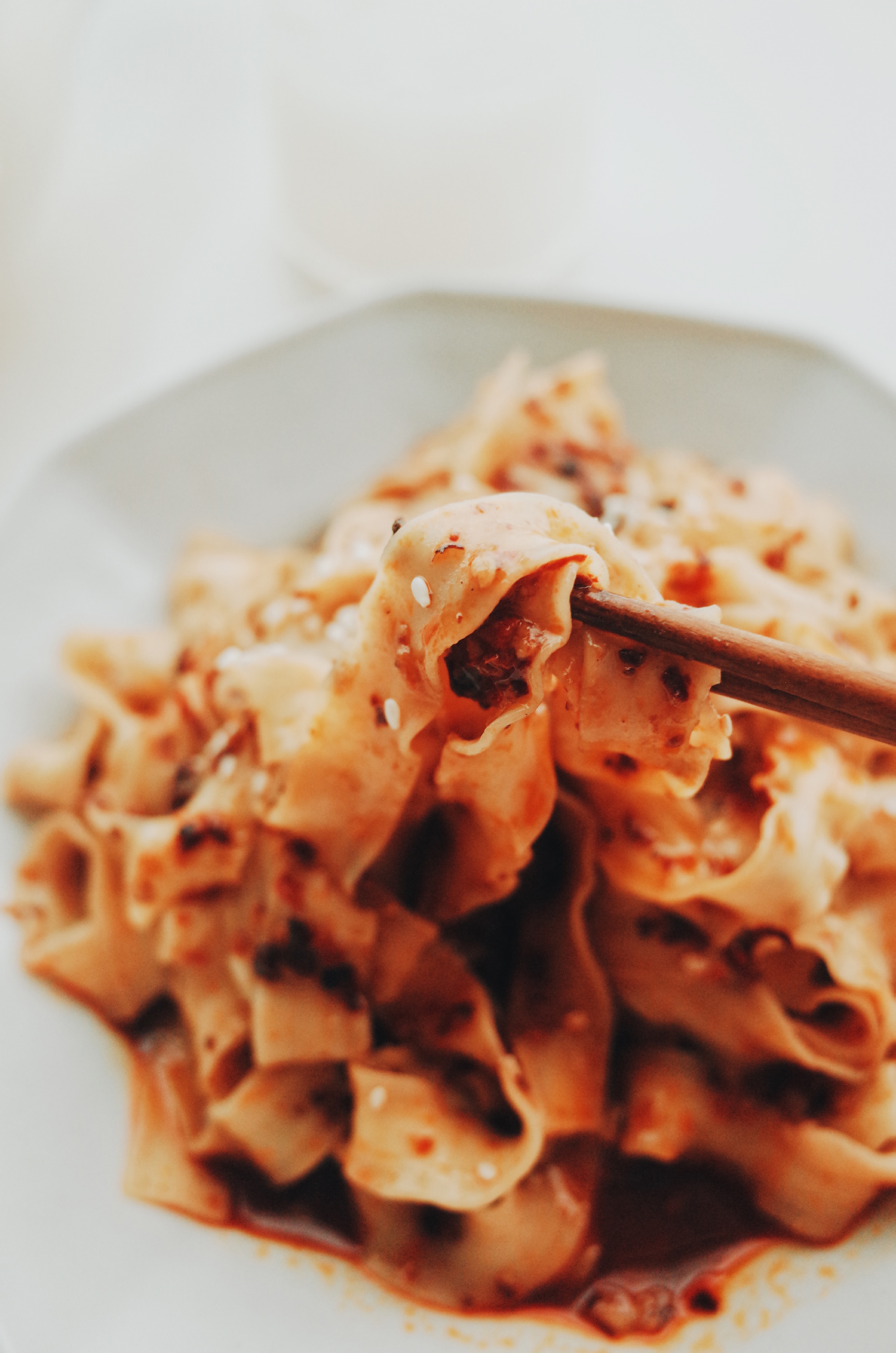 香辣刀削面做法,干刀削面的神仙吃法简单做法