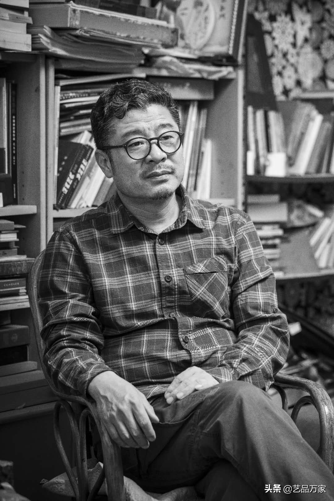 北方四尺竖幅的写意山水画作品,一幅优秀的山水画作品