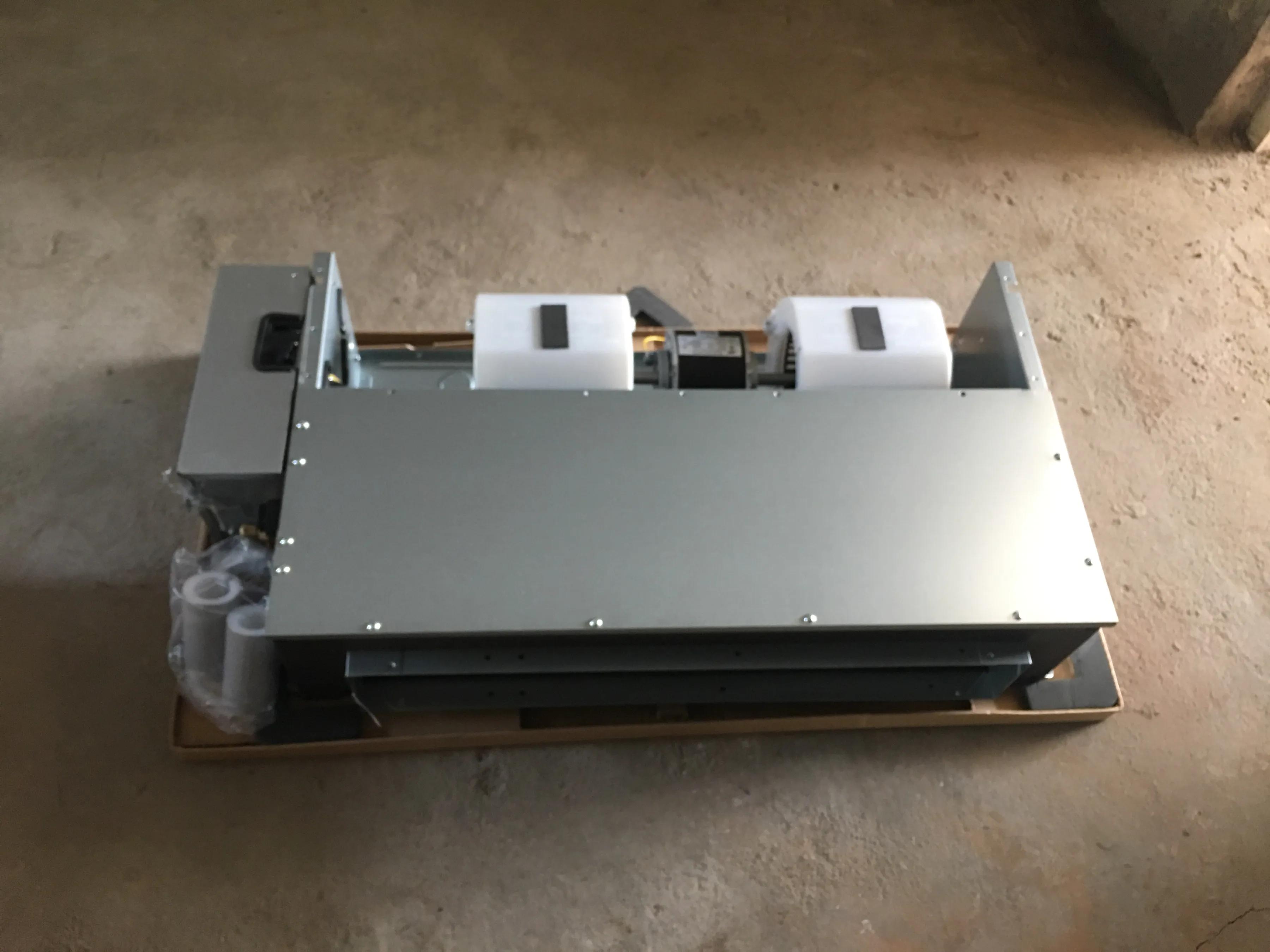 今天开始给家里安装中央空调