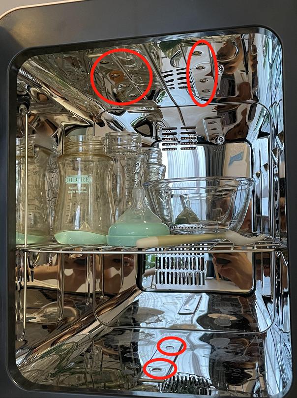 大宇烘干消毒盒,奶瓶消毒柜紫外线大宇