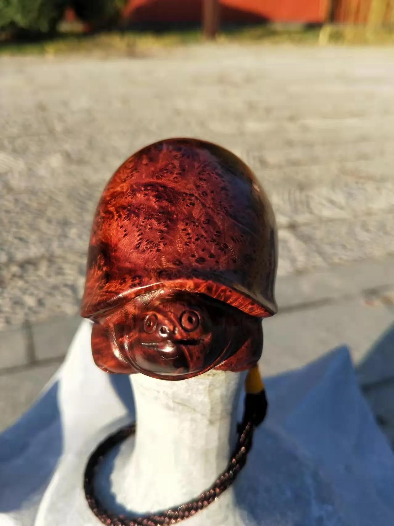 怎么盘玩琥珀木手把件,怎样盘玩榆木把件