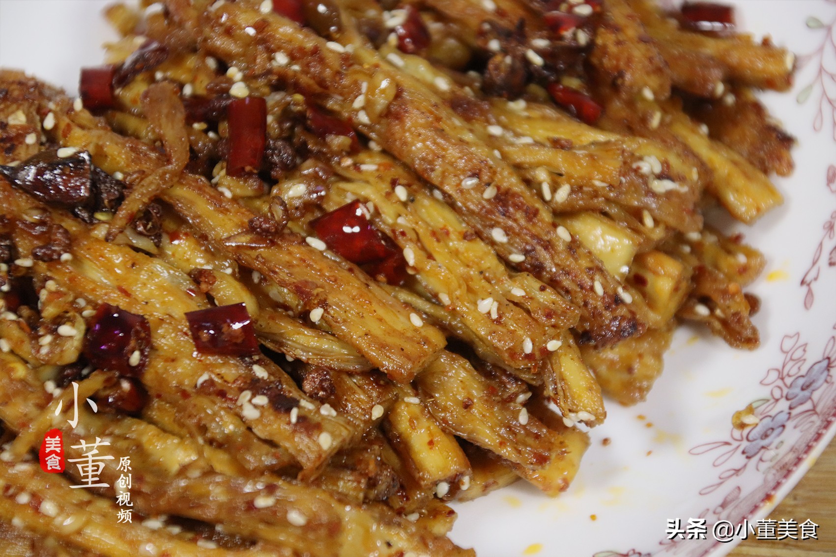 手工辣条100种,素食辣条零食如何制作