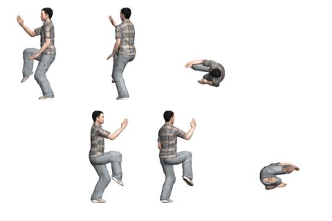 二十四式太极拳动画全方位展示,太极拳二十四式中第18至23式教学