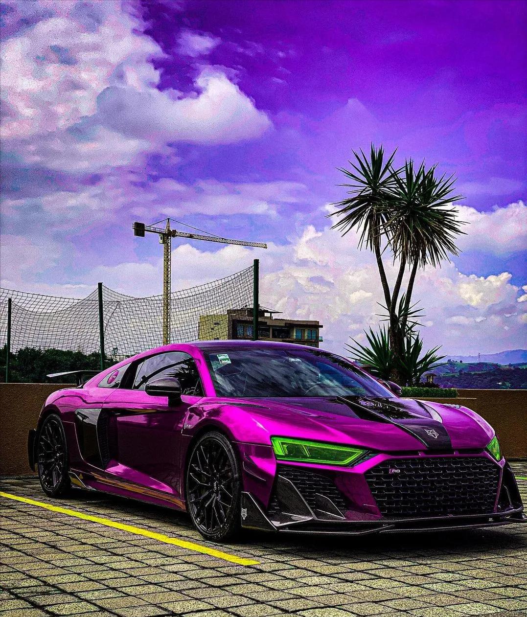 奥迪r8碳纤维车体,碳纤维奥迪r8