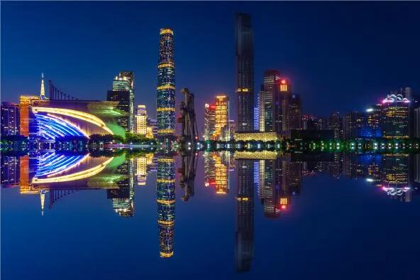 羊城八景之一珠江夜韵,广州珠江夜游美景视频