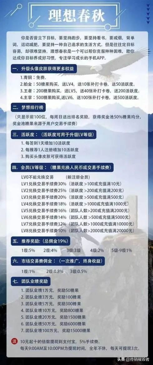 “理想春秋”APP涉嫌传销被查:“零元撸现金”之下的庞氏*局骗**