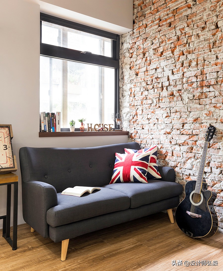 重拾老屋温暖格调!永和60平光感轻工业风宅