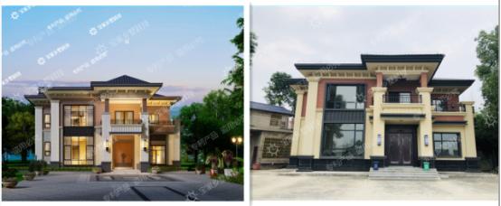 回村自建别墅图纸,回村自建小豪宅