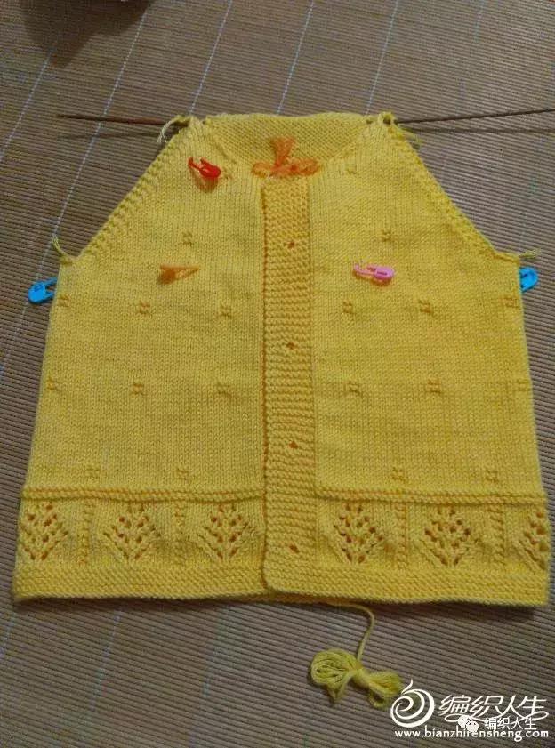 棒针夏款织毛衣教程,最简单新生儿毛衣编织教程