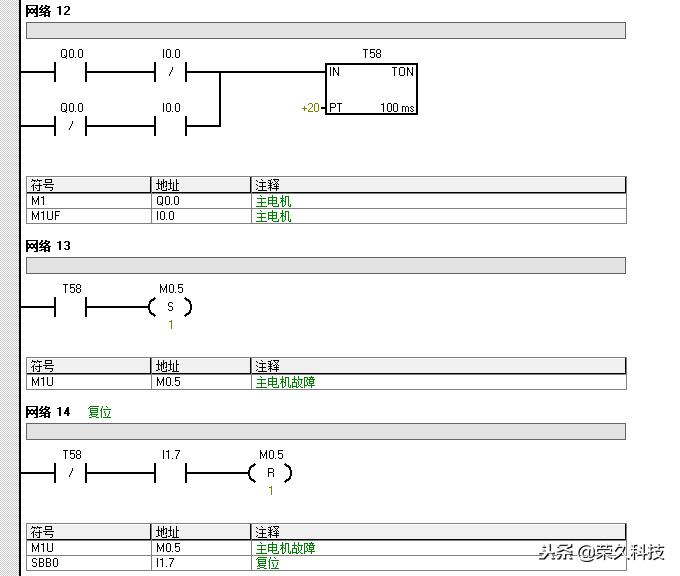 s7-200plc温控编程实例,plc编程入门教程s7-200亮黄灯