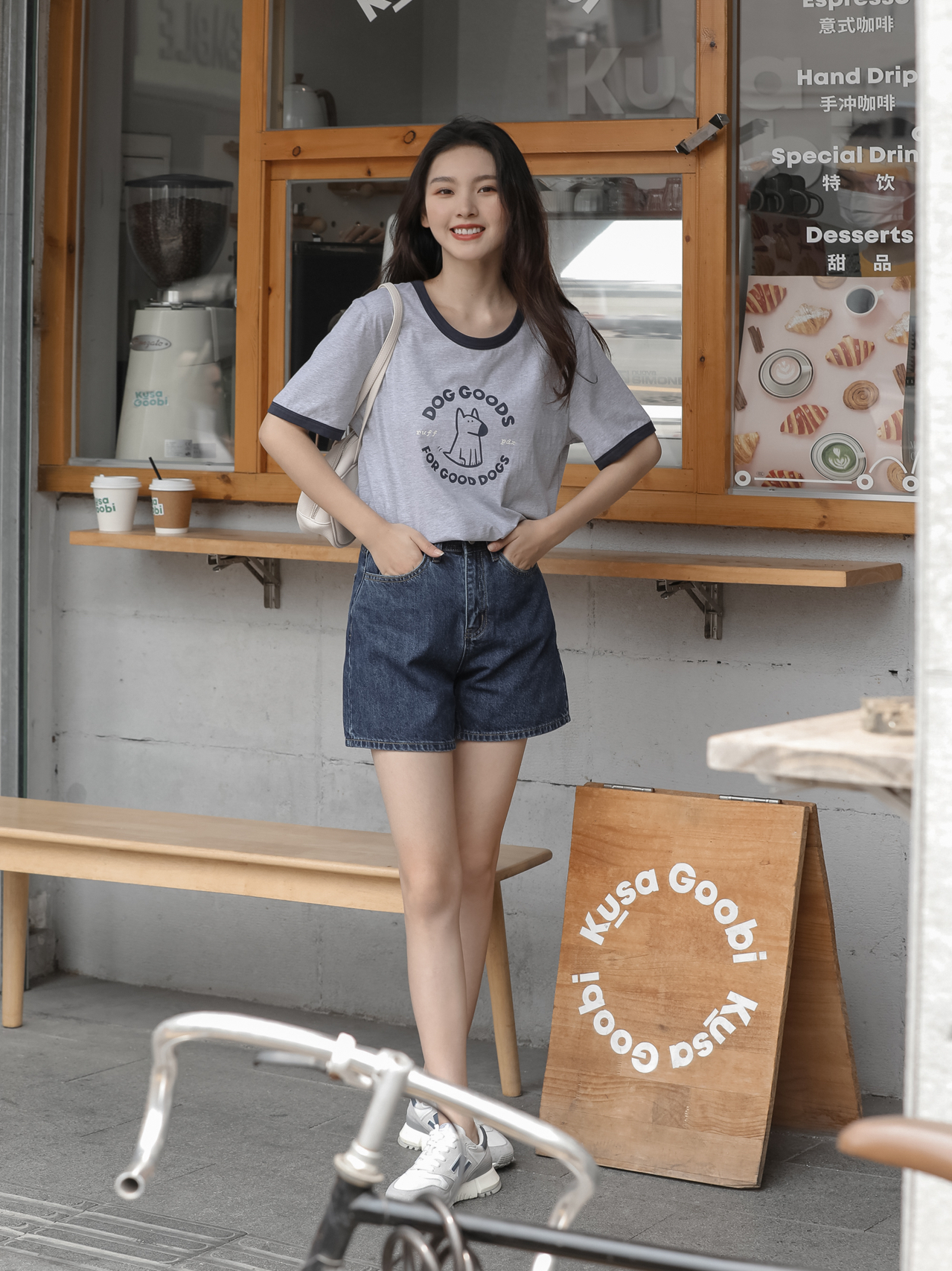 适合春天穿的垂感长腿裤,窄版修饰腿夏季裤子推荐